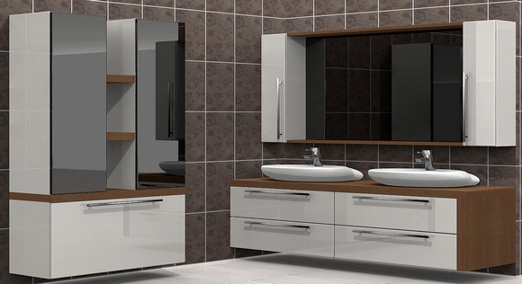 Banyo dolabı çizimi örneği